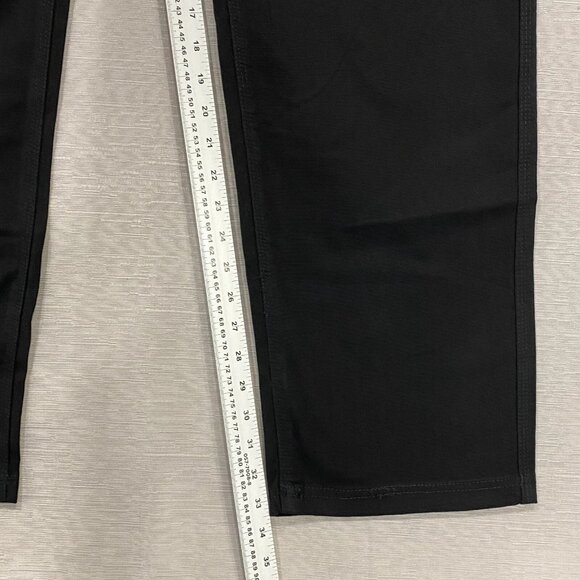 CAT Caterpillar Utility Work Pants Mens 38 x 34 Black Flex Waistband Cell Pocket - Picture 12 of 16